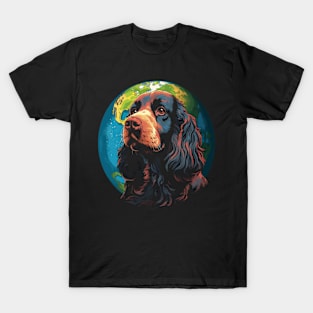 Cocker Spaniel Earth Day T-Shirt